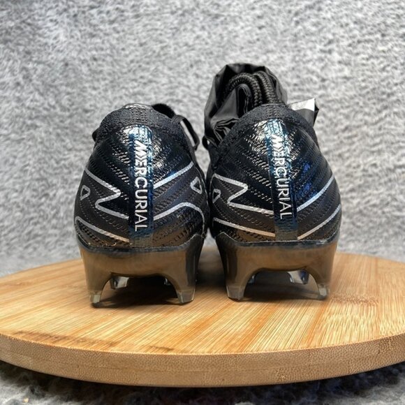 Nike Zoom Mercurial Vapor 15 Elite FG Size 7.5 Men Black Blue DJ4978-040 - Picture 5 of 7